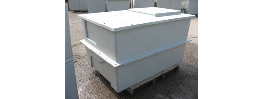 1500 Litre - 330 gallon 1.5x1x1m Pre-Insulated Semi Sectional Water Tank with Horizontal Joint