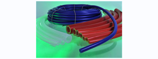 silicone hoses with braided insertion