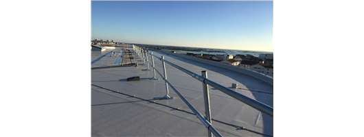 Freestanding Roof Edge Protection Guardrails