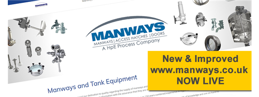 Manways New Website Banner