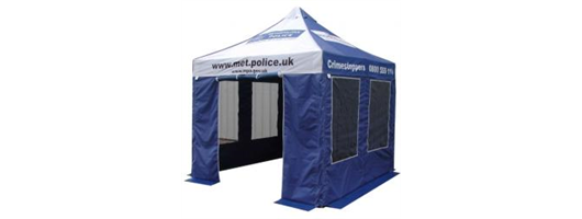Police & Forensic Tents - SOCO Police Marquee