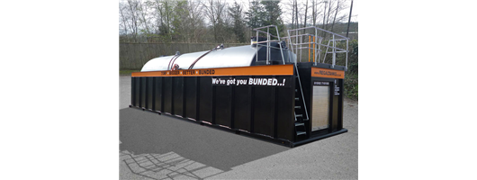 70,000 Litre Bunded Storage Tank Hire