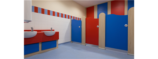 Ysgol Y Bynea - Tiny Stuff Nursery School Toilet Cubicles