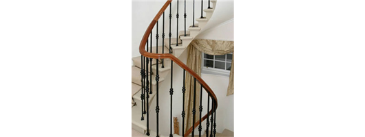 Metal Balustrade for Cantilevered Stone