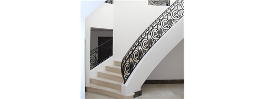 Curved Staircase Balustrades