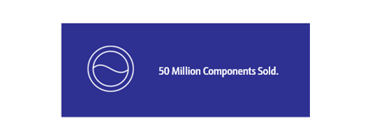 50 Million Components Sold