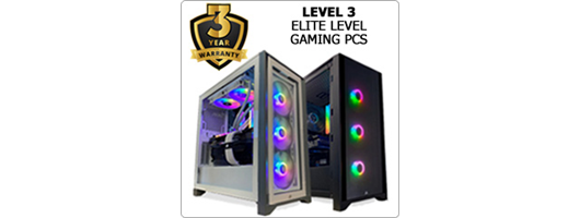 Level 3 Elite Level Gaming PCs