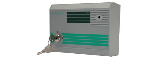 Exitguard Alarm with Keyswitch from Hoyles Electronic Developments Ltd