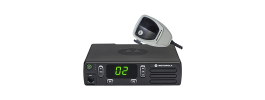 Motorola DM1400 Digital Mobile Radio & Microphone