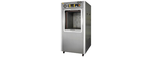 Rectangular section power door autoclave - up to 700L capacity