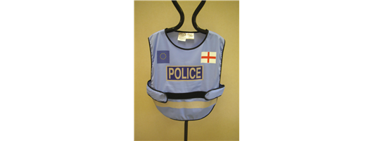 KNITTED POLYESTER POLICE TABARD