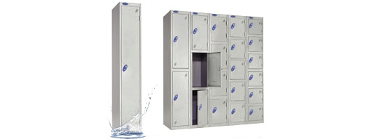 Aquatech swimming pool and wet area lockers