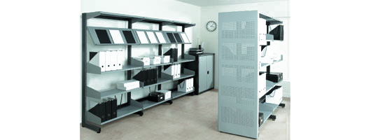 Library shelving systems