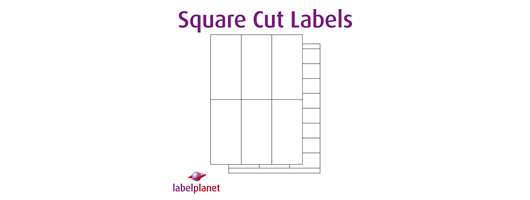 Square Cut Labels