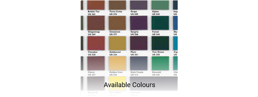 A Range of Colours Available