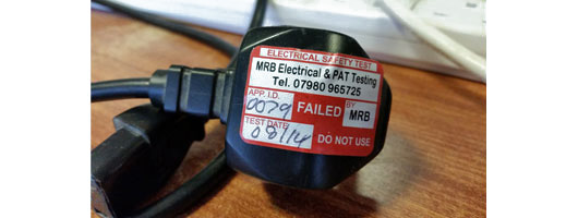 IEC lead PAT Testing commonly fail on continuity testing, MRB Electrical & PAT Testing