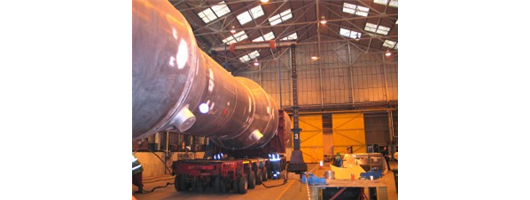 Machinery relocation or complete factory relocation