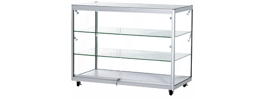 Moving display cabinets