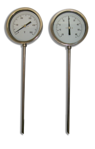 Heavy Duty Stainless Steel Bimetal Thermometer