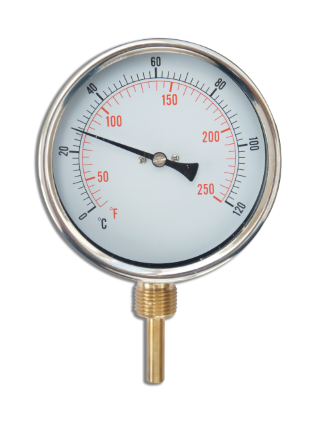 HVAC Bimetal Thermometer