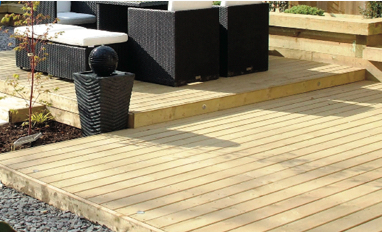 Treated Softwood Decking