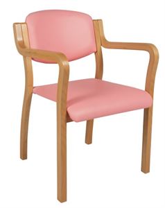 Finland Stacking Chair with Straight Arms