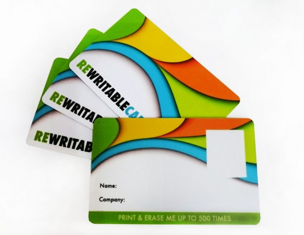 Re-writable Cards