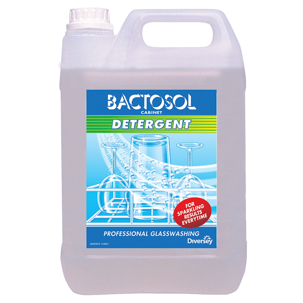 Bactosol Cabinet Glasswash Detergent 5Ltr