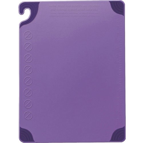 Allergen Saf-T-Zone Chopping Board 12 x 18" Purple
