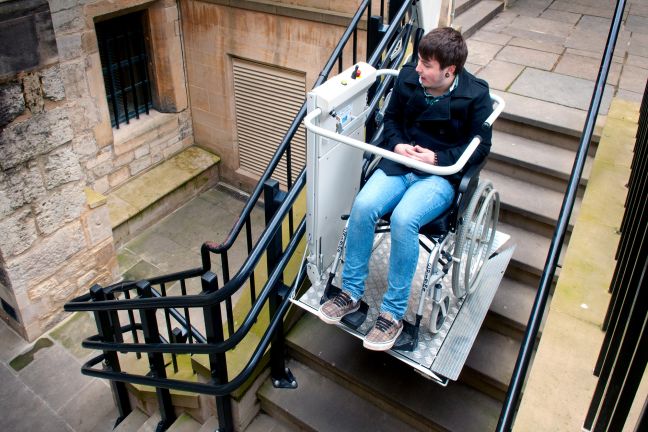 The Stairiser - Wheelchair Platform Stairlift