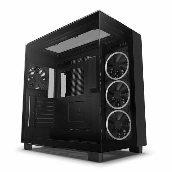 NZXT CM-H91EB-01 H9 Elite Black Mid Tower Tempered Glass PC Gaming Case