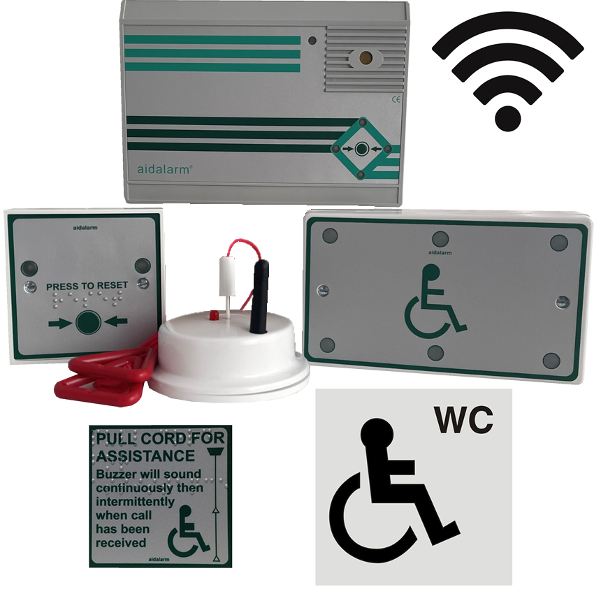 Wireless Disabled Toilet Alarm
