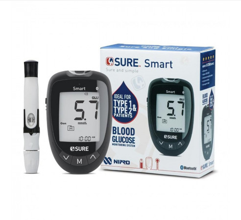 Nipro 4Sure Smart Meter Blood Glucose Meter Set