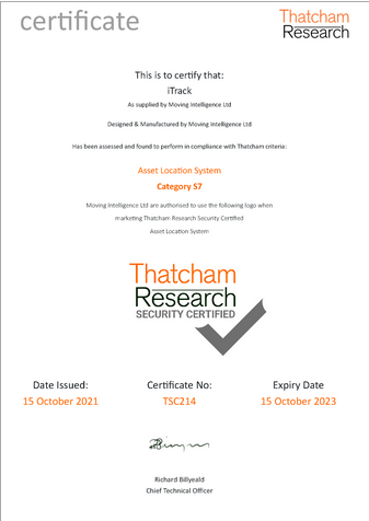 Thatcham Certified