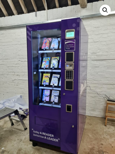 Books in Schools Vending Machine