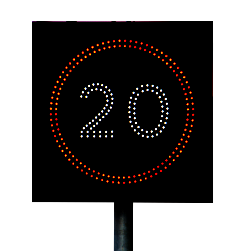 20mph Urban Vehicle Activated Sign