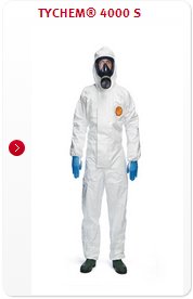 TYCHEM 4000S HOODED COVERALL