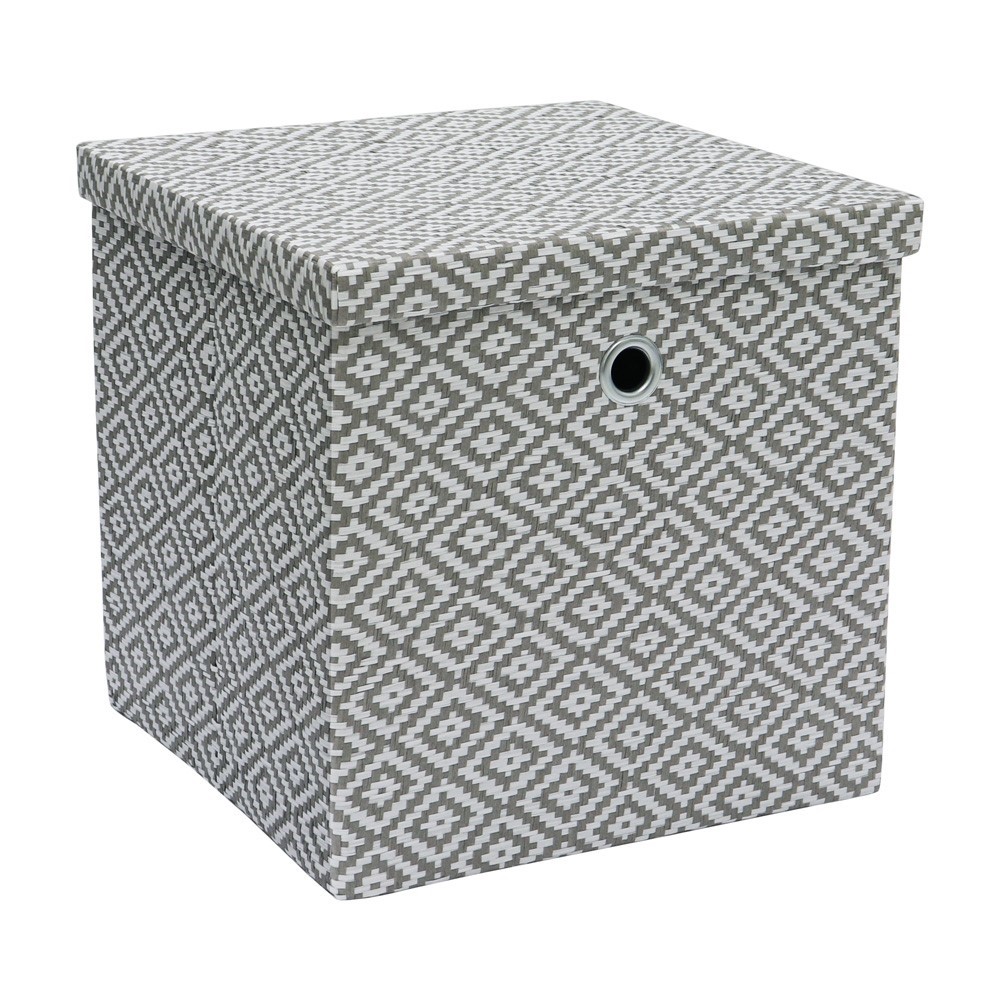 Argyle Foldable Paper Storage Box