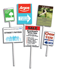 Hand Held Signs & Placards