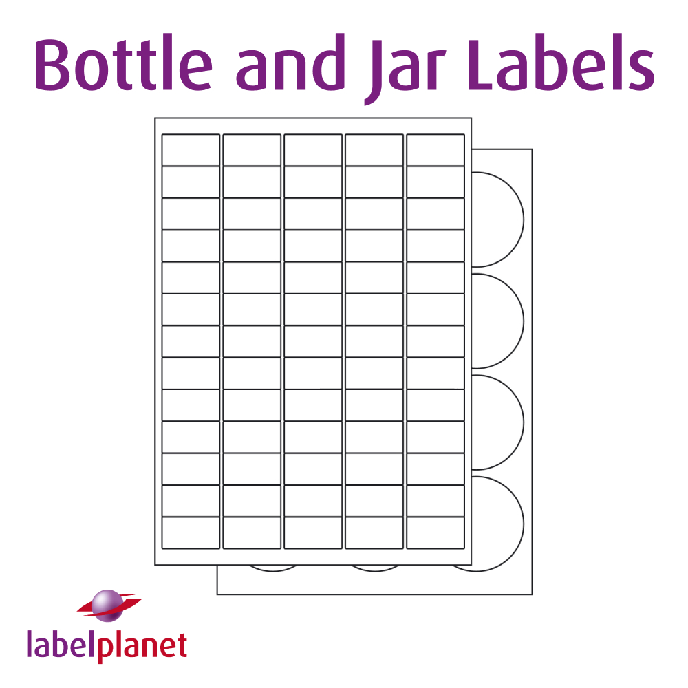 Bottle Labels & Jar Labels