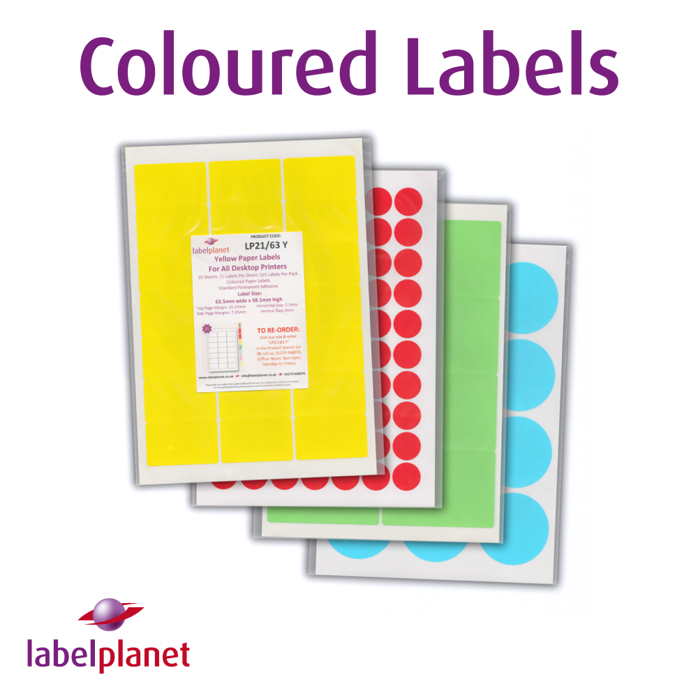 Coloured Labels 