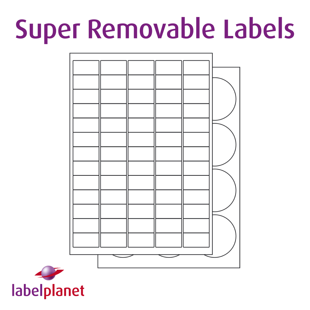 Super Removable Labels