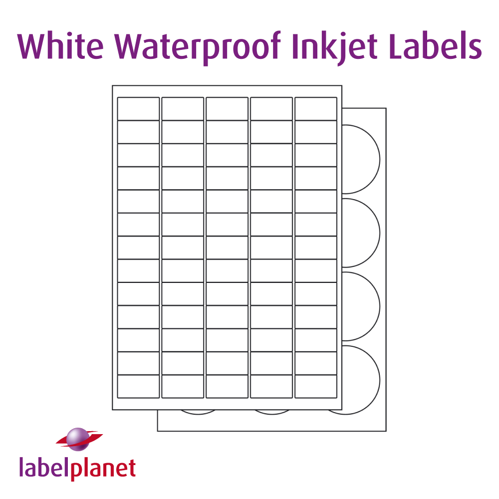 Waterproof Inkjet Labels
