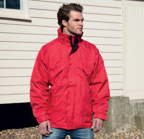 3-in-1 Waterproof Jacket with Detachable Fleece