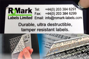  Durable high specification security labels