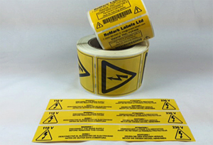  Warning, caution & hazard labels