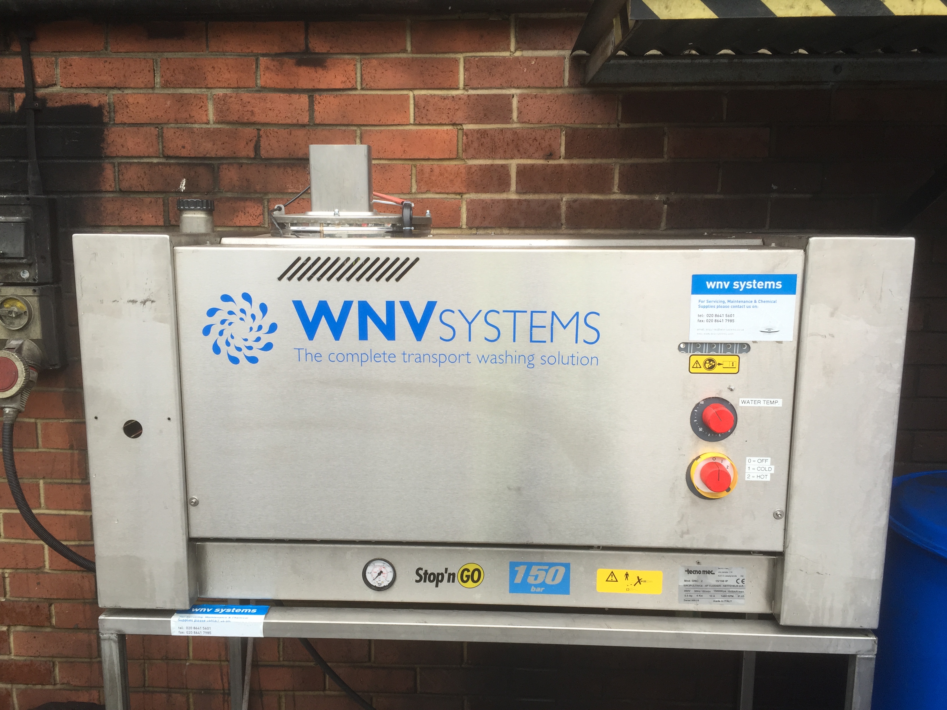 WNV Hot pressure wash steam cleaner