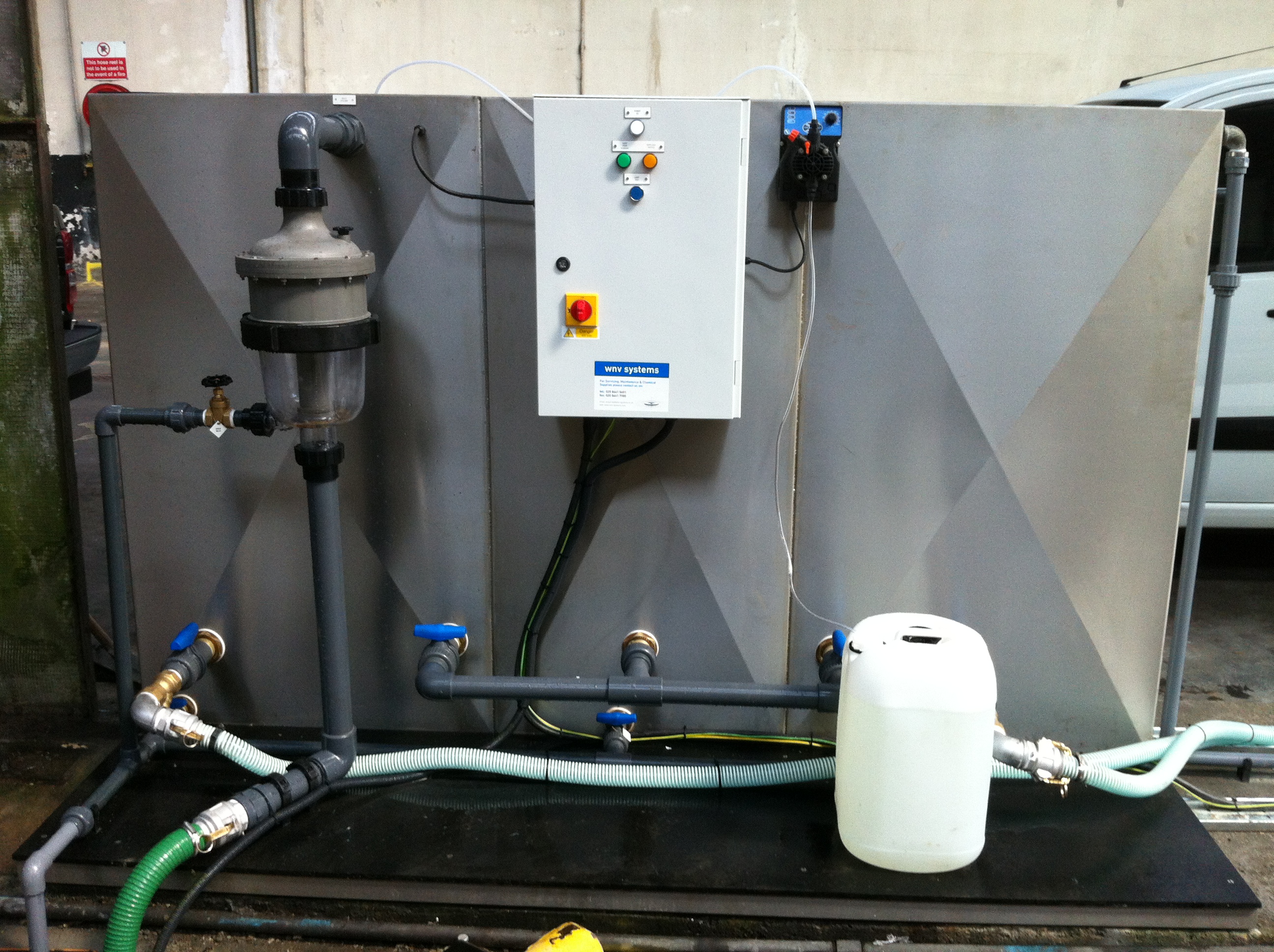 WNV water reclamation unit
