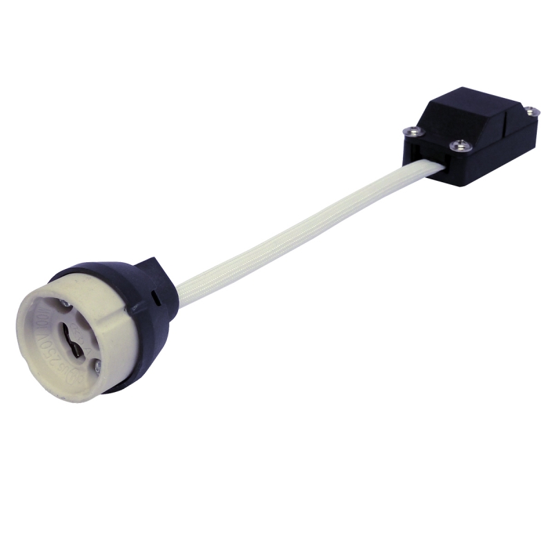 GU10 Lamp Holder with Heat Resistant Cable