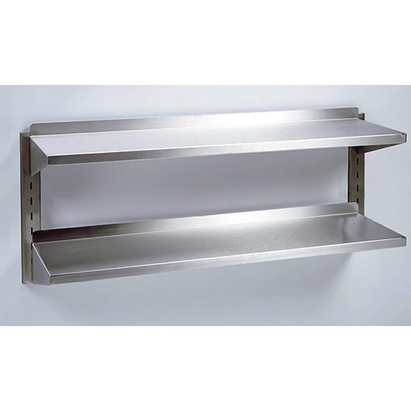 Stainless Steel Wall Shelves - Solid